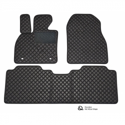 Kilimėliai QuiltyMats XPENG G6 (F30) 2023-> (3 vnt.), Black-Black /11-16