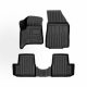 Kilimėliai 3D CITROEN C3 IV (hibridas) 2024-, 4 vnt. juodi 5003154