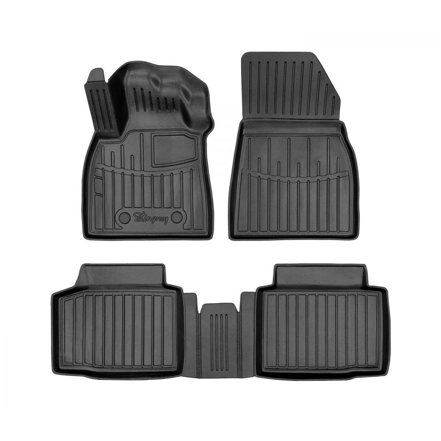 Kilimėliai 3D DACIA Bigster 2025-, (2WD), 4 vnt. juodi 5004024
