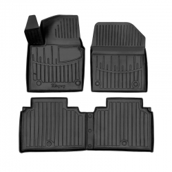 Guminiai 3D kilimėliai KIA EV6 2021→ (Juodos spalvos)