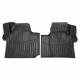 Guminiai 3D kilimėliai VOLKSWAGEN Caravelle (T7) (1+2 vietų) 2022→ (Priekiniai, Juodos spalvos)