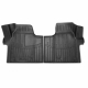 Guminiai 3D kilimėliai VOLKSWAGEN Caravelle (T7) (1+1 vietų) 2022→ (Priekiniai, Juodos spalvos)