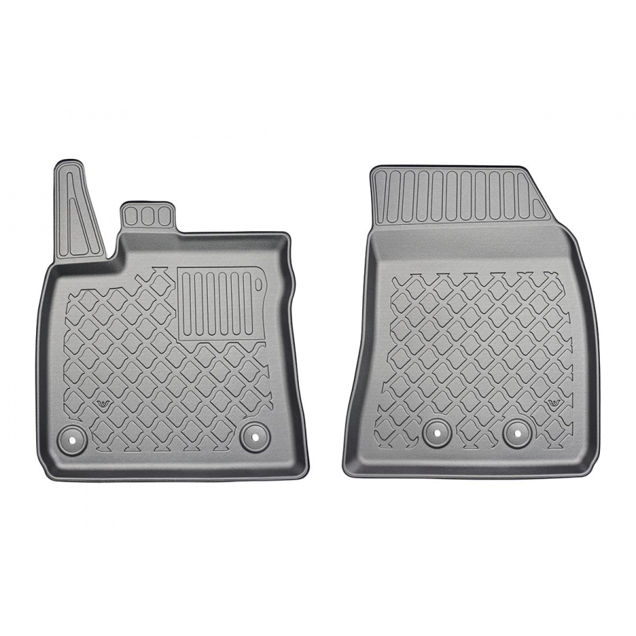 Guminiai (TPE) kilimėliai GuardLiner 3D FORD Transit Courier 2014-2023 (Priekiniai)