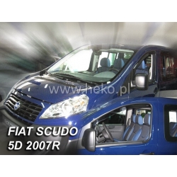 Vėjo deflektoriai FIAT SCUDO 2007-2016 (Priekinėms durims)