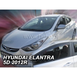 Vėjo deflektoriai HYUNDAI ELANTRA 4 durų 2010-2015 (Priekinėms durims)