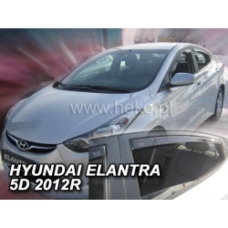 Vėjo deflektoriai HYUNDAI ELANTRA 4 durų 2010-2015 (Priekinėms ir galinėms durims)