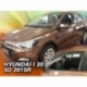 Vėjo deflektoriai HYUNDAI i20 II 5 durų 2015→ (Priekinėms durims)