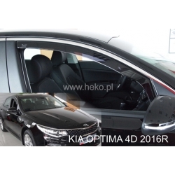 Vėjo deflektoriai KIA OPTIMA (JF) Sedan 2016→ (Priekinėms durims)