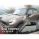 Vėjo deflektoriai MINI COOPER (R60) 5 durų 2011→ (Priekinėms durims)