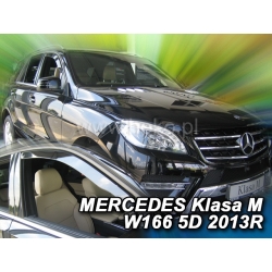 Vėjo deflektoriai MERCEDES BENZ ML-Klasė W166 5 durų 2011→ (Priekinėms durims)