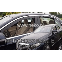 Vėjo deflektoriai MERCEDES BENZ E klasė W213 Sedan 4 durų 2016→ (Priekinėms ir galinėms durims)