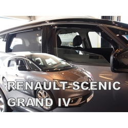 Vėjo deflektoriai RENAULT GRAND SCENIC IV 5 durų 2017→ (Priekinėms ir galinėms durims)