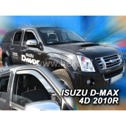 Vėjo deflektoriai ISUZU D-MAX 4 durų 2006-2012 (Priekinėms durims)