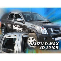 Vėjo deflektoriai ISUZU D-MAX 4 durų 2006-2012 (Priekinėms ir galinėms durims)