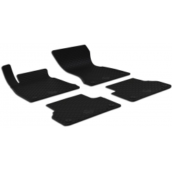Guminiai kilimėliai AUDI A4 (B9) 2015→ (su originaliais tvirtinimais, juodos spalvos)