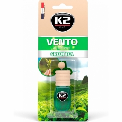 Pakabinamas oro gaiviklis K2 VENTO GREEN TEA, 8 ml