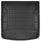 Guminis bagažinės kilimėlis Pro-Line AUDI A5 LIFTBACK 2007-2016 (Su skyreliais daiktams)