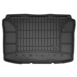 Guminis bagažinės kilimėlis Pro-Line VOLKSWAGEN Polo IV (3 durų) 2001-2009 (Su skyreliais daiktams)