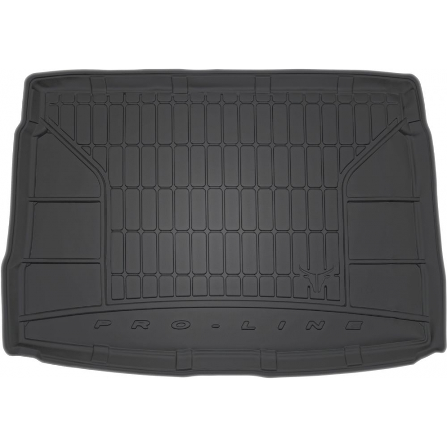 Guminis bagažinės kilimėlis Pro-Line VOLKSWAGEN Golf VI Hatchback (5 durų) 2008-2012 (Su skyreliais daiktams)
