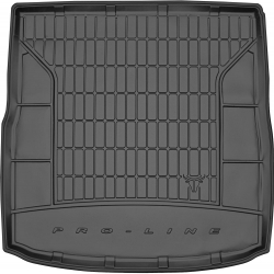 Guminis bagažinės kilimėlis Pro-Line VOLKSWAGEN Golf VI Wagon 2009-2013 (Su skyreliais daiktams)