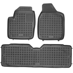 Guminiai kilimėliai SEAT Alhambra 5 vietų 1995-2010 (Paaukštintais kraštais)
