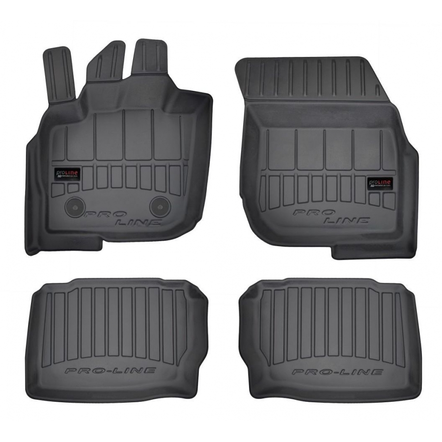 Guminiai kilimėliai Pro-Line 3D FORD Mondeo MKV 2015→ (aukštu borteliu)