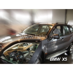 Vėjo deflektoriai BMW X5 (E53) 2000-2006 (Priekinėms durims)
