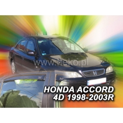 Vėjo deflektoriai HONDA ACCORD Sedan CG 4 durų 1998-2003 (Priekinėms ir galinėms durims)