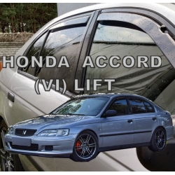 Vėjo deflektoriai HONDA Accord Liftback 1998-2003 (Priekinėms ir galinėms durims)