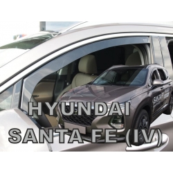 Vėjo deflektoriai HYUNDAI Santa Fe IV 2018→ (Priekinėms durims)