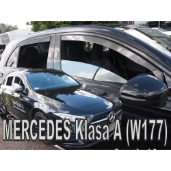 Vėjo deflektoriai MERCEDES BENZ A klasė W177 5 durų 2018→ (Priekinėms ir galinėms durims)