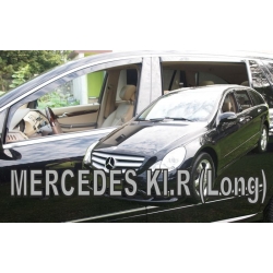 Vėjo deflektoriai MERCEDES BENZ R klasė W251 Long 2006-2013 (Priekinėms ir galinėms durims)