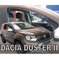 Vėjo deflektoriai DACIA Duster 2018→ (Priekinėms durims)