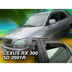 Vėjo deflektoriai LEXUS RX300 (USA vers.) 5 durų 1998-2003 (Priekinėms ir galinėms durims)