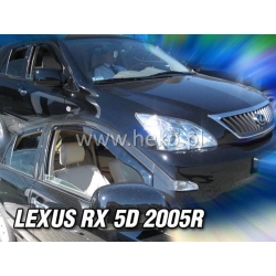 Vėjo deflektoriai LEXUS RX (XU30) 2003-2008 (Priekinėms ir galinėms durims)