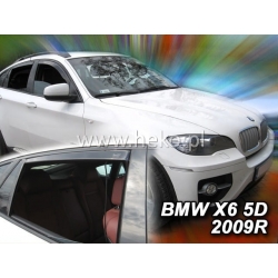 Vėjo deflektoriai BMW X6 (E71) 2008-2014 (Priekinėms ir galinėms durims)