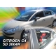 Vėjo deflektoriai CITROEN C4 5 durų 2004-2010 (Priekinėms ir galinėms durims)