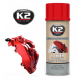 Stabdžių suportų dažai K2 BRAKE CALIPER PAINT 400ml (raudoni)