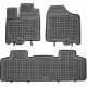 Guminiai kilimėliai TOYOTA Sienna 2010-2020 (2 eilės, Paaukštintais kraštais)
