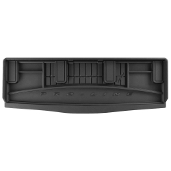 Guminis bagažinės kilimėlis Pro-Line RENAULT Espace 2002-2014 (Su 3 sėdynių eile, Su skyreliais daiktams)