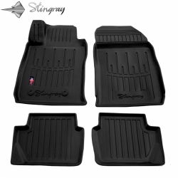 Guminiai 3D kilimėliai FORD Fiesta Mk7 USA 2010-2017 (Juodos spalvos)