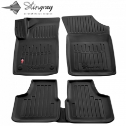 Guminiai 3D kilimėliai VOLKSWAGEN UP! 2012→ (Juodos spalvos)