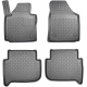 Guminiai (TPE) kilimėliai GuardLiner 3D VOLKSWAGEN Touran 2010-2015 (Dvi eilės, Paaukštintais kraštais)