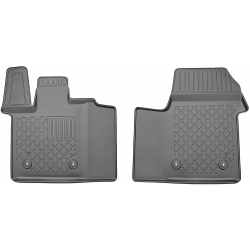 Guminiai (TPE) kilimėliai GuardLiner 3D VOLKSWAGEN Multivan T7 2021→ (Priekiniai, Paaukštintais kraštais)