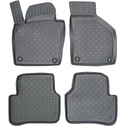 Guminiai (TPE) kilimėliai GuardLiner 3D VOLKSWAGEN Passat CC 2008-2012 (Paaukštintais kraštais)
