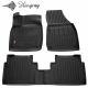 Guminiai 3D kilimėliai VOLKSWAGEN ID.6 2021→ (Juodos spalvos)