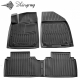 Guminiai 3D kilimėliai HYUNDAI Ioniq 6 2022→ (Juodos spalvos)
